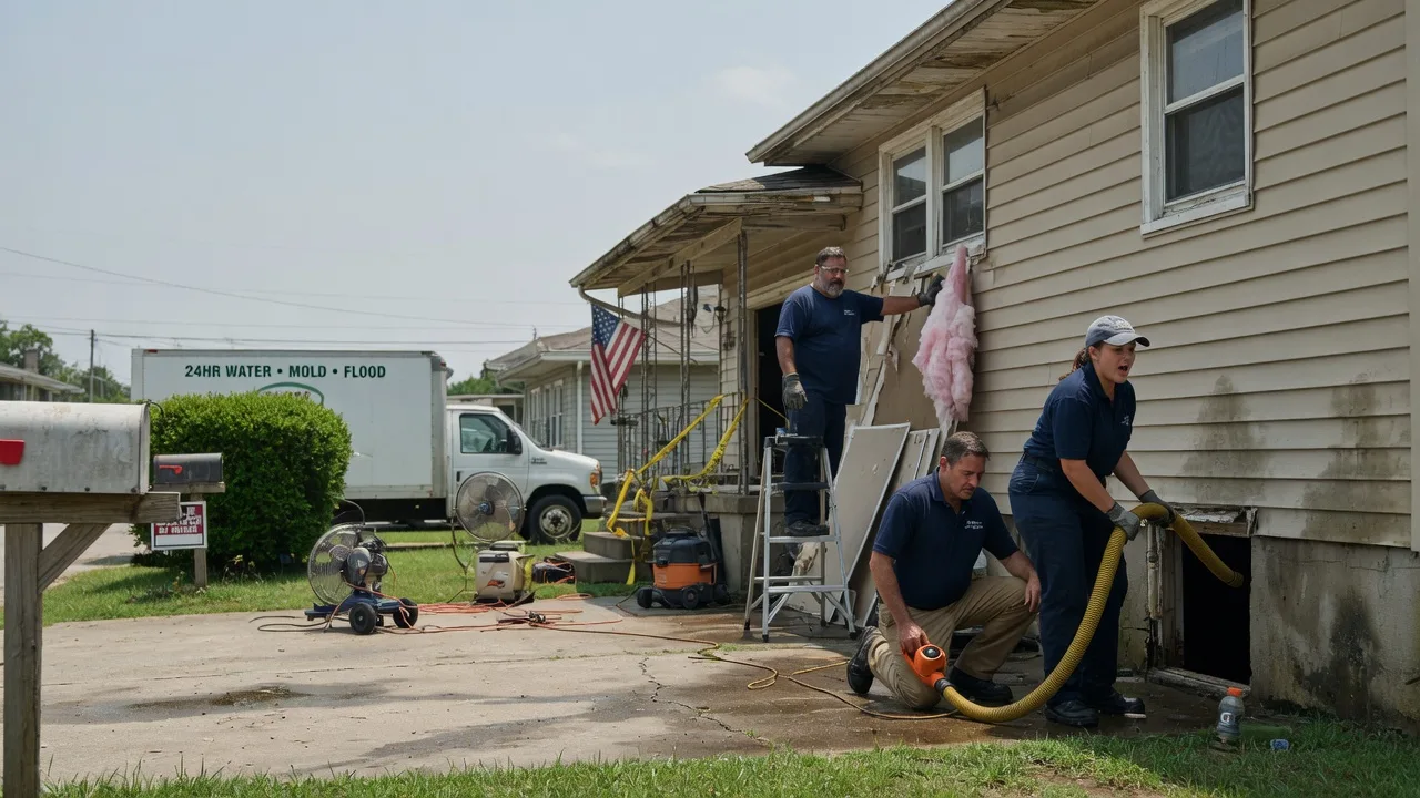 Water Damage Repair in Rutland, IL near me